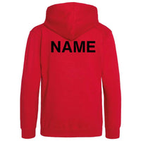 Embroidered PE Hoodie - Red - Guilden Sutton Primary School