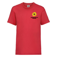 Embroidered T-Shirt - Red - Guilden Sutton Primary School