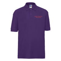 Embroidered Polo Shirt - Purple - Mickle Trafford Pre School