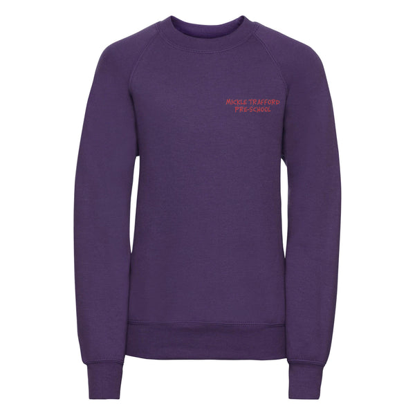 Embroidered Sweatshirt - Purple - Mickle Trafford Pre School